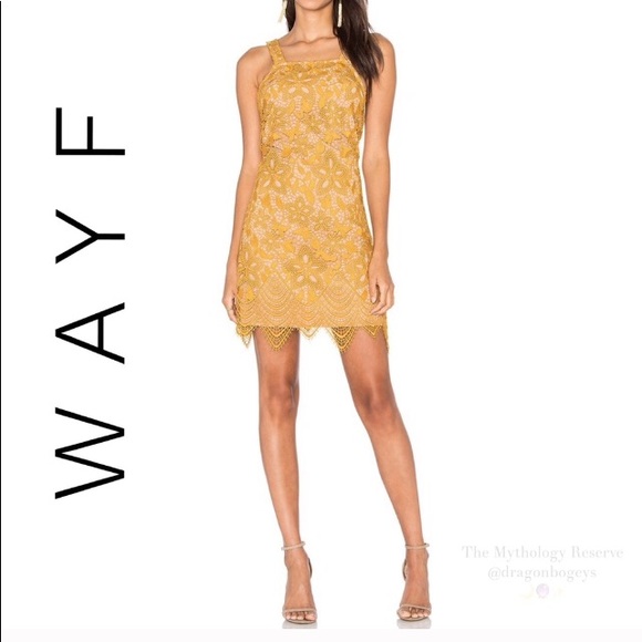 Wayf Orleans Lace Mini Dress - Picture 6 of 7